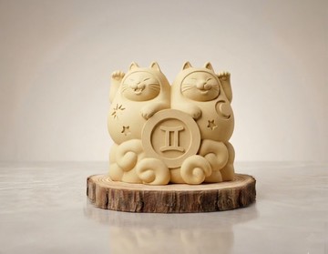 【限定登場】雙子座開運胖胖貓