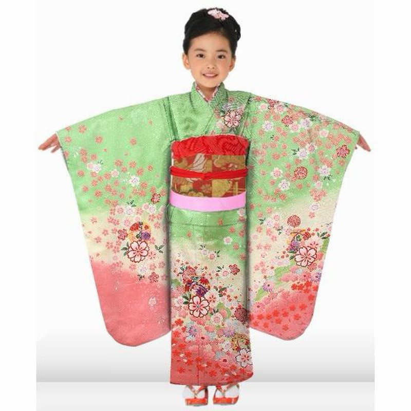 七五三 7歳 女の子 和装 小物セット 8点 バッグ 草履 髪飾り等 753