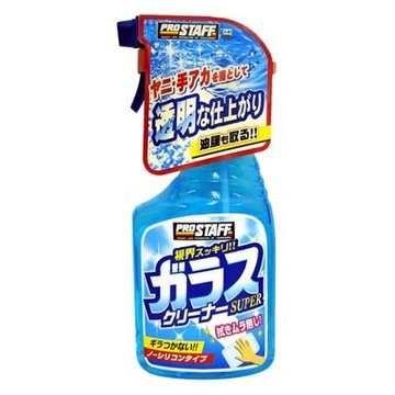 權世界@汽車用品 日本進口 Prostaff 噴霧式 超級玻璃清潔油膜去除劑 400ml A-44