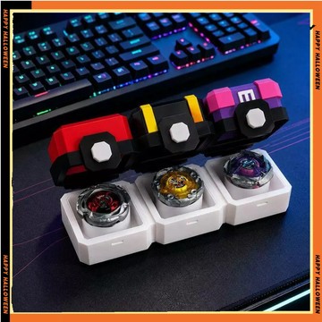 臺灣出適用BEYBLADE X陀螺收納盒大師球戰鬥陀螺收納盒精靈球寶可夢