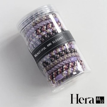 買一送一【HERA 赫拉】罐裝編織高彈性髮圈15條入 H114121805
