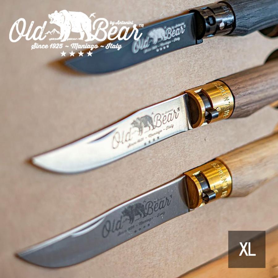 オールドベア ナイフ OLDBEAR CLASSICAL クラシカル ステンレス XL ANTONINI アントニー二 折りたたみナイフ XL オリーブ ウォールナット