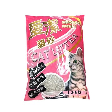 礦砂 【三包組】愛潔 貓礦砂 13lb (大球砂) 貓砂