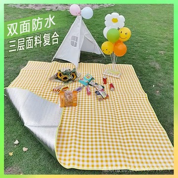 🔥臺灣出貨 加厚彩膜野外露營墊戶外野炊墊野餐地墊草坪墊子鋪地宿捨防潮床墊 限時特賣X315-2B