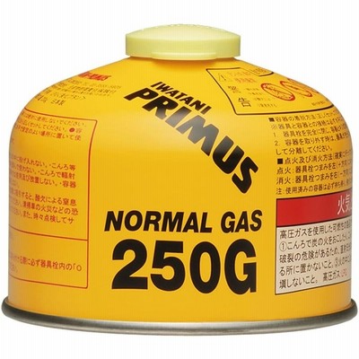 プリムス ガスカートリッジ ノーマルガス（小）燃料 キャンプ 登山 アウトドア IP-250G PRIMUS