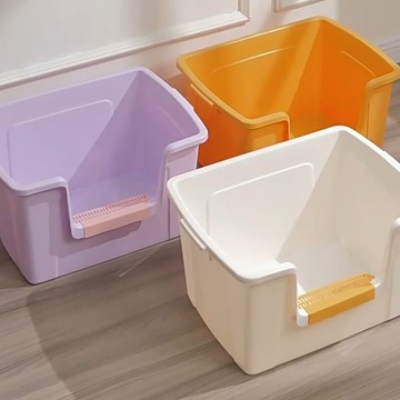 大麵包貓砂盆超大半封閉式加高貓廁所大號超大號(胖貓都夠用)