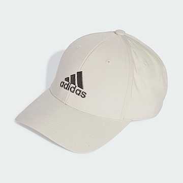 Adidas Bballcap Lt Emb [IY7766] 棒球帽 刺繡徽標 輕便 可調式 經典款 米灰