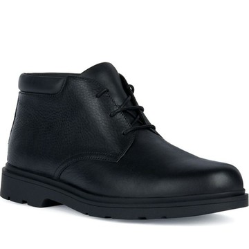 GEOX SPHERICA EC1 BOOTIES BLACK 黑色男款鞋子