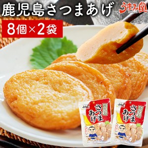 さつま揚げ 8個×2パック 送料無料 鹿児島 さつまあげ 本枯れ節天 指宿 常温 レトルト おつまみ 非常食にも おかず おやつ 手土産 おすす