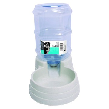 M-PETS SAONE系列 寵物自動重力飲水機  白色  1個