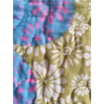 包郵全棉絎縫床蓋三件套夾棉床單純棉空調被床罩爬爬墊不易皺防滑