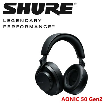 東京快遞耳機館 shure aonic 50 gen2  全新升級 anc主動降噪 真無線耳罩式耳機