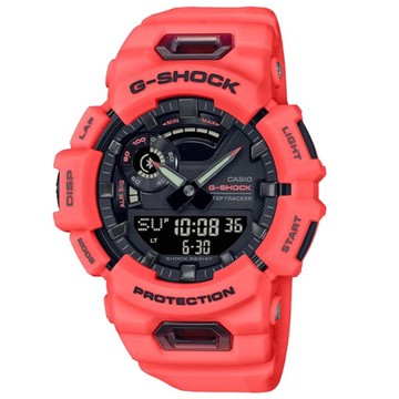 CASIO卡西歐G-SHOCK GBA-900-4A 藍芽多功能運動錶/橘紅 48.9mm｜樂天全館特惠中★指定刷卡回饋10%