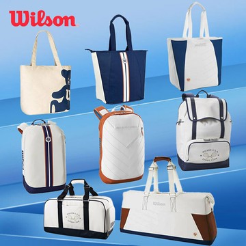 Wilson威爾勝網球包男女士網球拍背包雙單肩手提挎包2支裝美/法網
