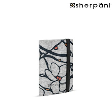 Sherpani 防盜多功能護照夾 Vienna AT｜花紋Sakura