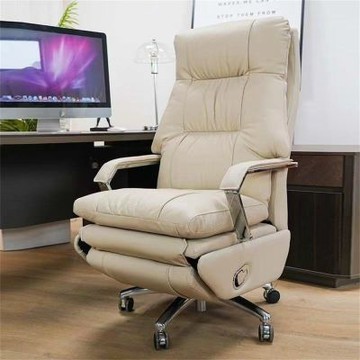 新川 按摩家用舒適老闆辦公大班椅 可躺輕奢辦公椅 午休可躺懶人椅