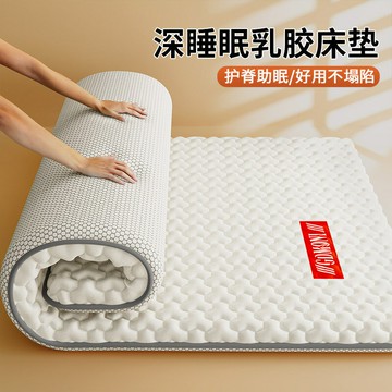 乳膠床墊抗壓不塌陷家用軟墊子席夢思墊學生宿舍租房專用榻榻米墊