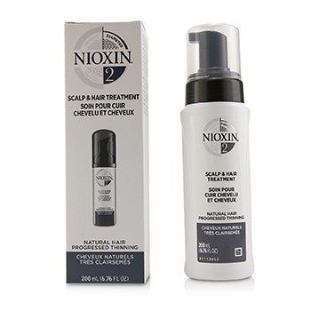 Nioxin 儷康絲 直徑系統2號頭皮&頭髮護理Diameter System 2 Scalp & Hair Treatment(自然，輕薄髮質) 200ml/6.76oz-護髮
