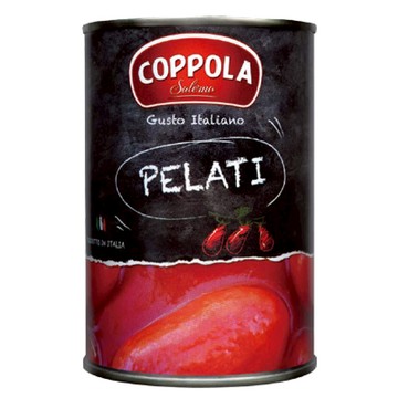 義大利Coppola柯波拉 去皮整粒番茄 400g