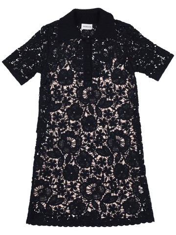 P. A.R. O.S. H. Copper Cotton Mini Dress