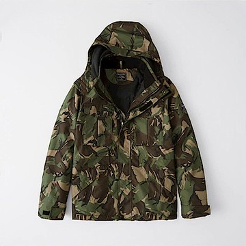 AF a&f Abercrombie & Fitch 夾克 綠色 1124