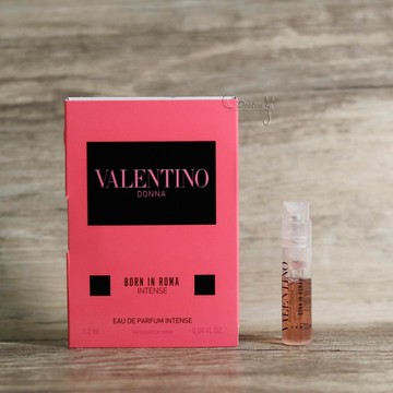 Valentino 范倫鐵諾 DONNA 訂製羅馬 Born In Roma INTENSE 女性淡香精 1.2mL