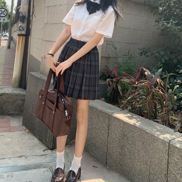 限時加碼回饋🎊 JK百褶裙 學院風短裙套裝 日系學生裙 春夏制服裙 黑色短裙 原創設計 顯瘦版型