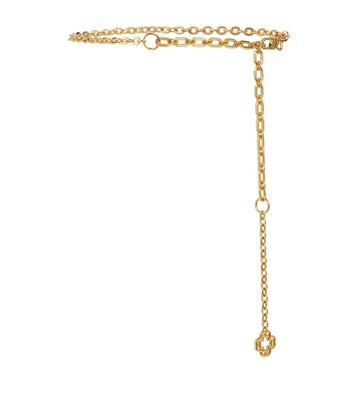 Maje Clover Charm Chain Belt