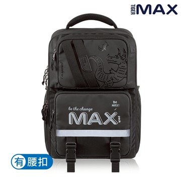 MAX靈感系列超輕量護脊書包(可摺疊版)Pro 2S-黑龍神獸 30L| Tiger Max