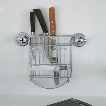 [FECA] E15 不鏽鋼刀具收納吸盤架