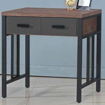 AS雅司-賽吒灰橡2.6尺書桌-80*60*81cm