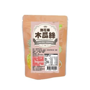 其他果乾 無花果木瓜絲(40g/包)x4包