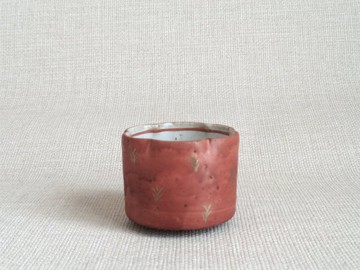 酒杯 輪花葉紋e