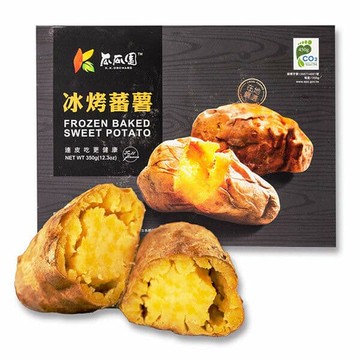 人氣地瓜冰烤蕃薯(350g/盒，共4盒)
