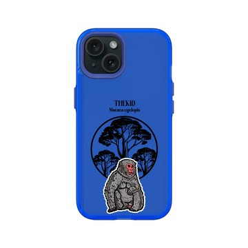 iPhone 15 Clear 激光藍 - KID - 台灣獼猴
