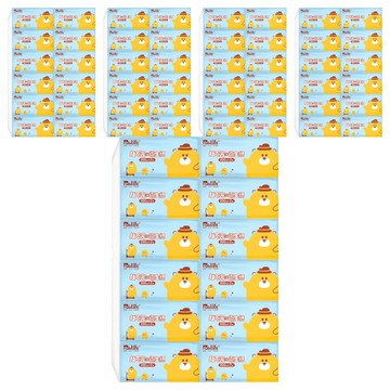 p&LiFE 奈芙 熊大吉抽不完衛生紙 2層 200張  12入  5個