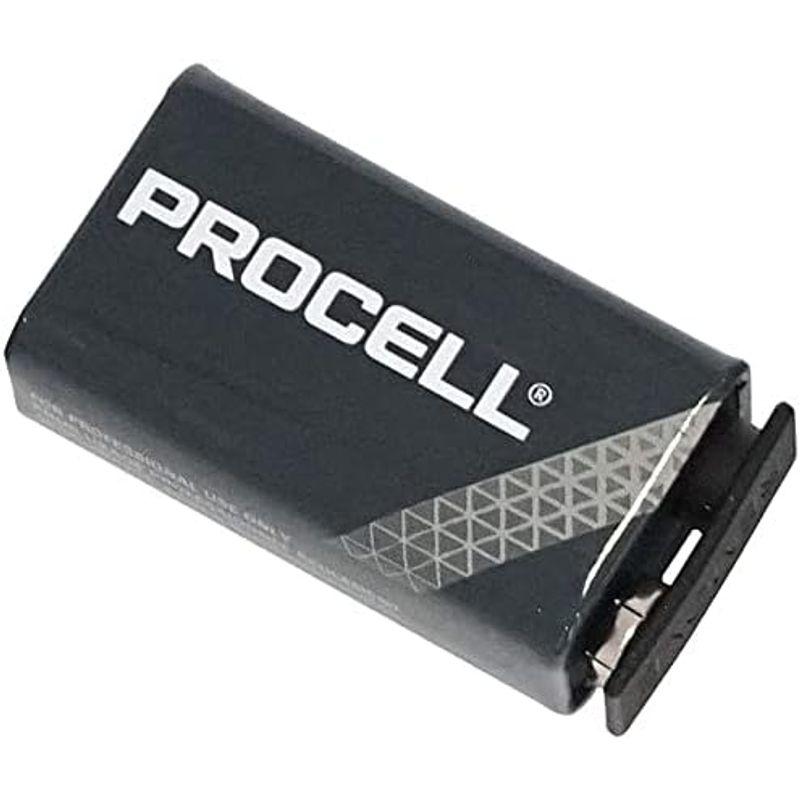 DURACELL PROCELL エフェクター角電池 006P(9V) プロ仕様楽器用アルカリ デュラセル プロセル