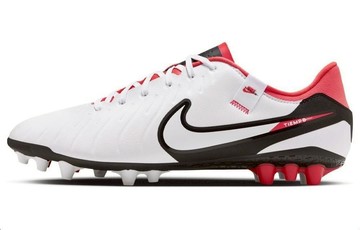 NIKE LEGEND 10 ACADEMY AG WHITE BLACK CRIMSON