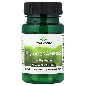 Swanson, 植物神經酰胺，高級配方，30 粒素食膠囊（每粒膠囊 30 毫克）
