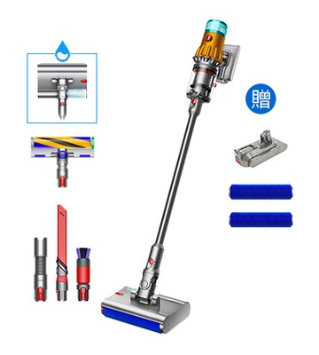 【領券再折】Dyson V12s Detect Slim Submarine™ 乾濕全能洗地吸塵器 (雙電池組)