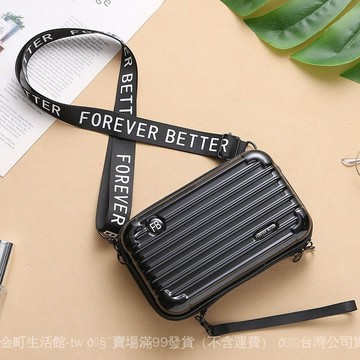 ✨可開發票#2025新款迷你行李箱女小包包斜挎單肩個性手拿旅行箱式盒子小方包#免運