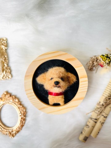 寵物羊毛氈相框款