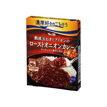 S＆B 濃厚 ローストオニオンカレー中辛 150g x 6個