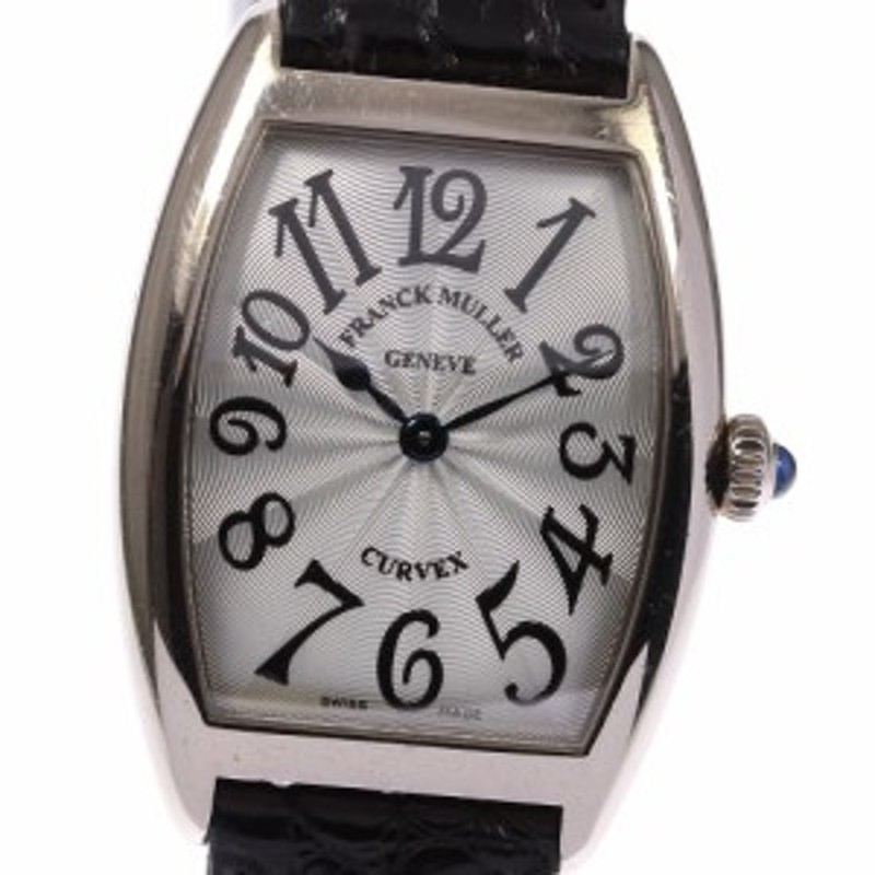 ★箱・保証書付き【FRANCK MULLER】フランクミュラー トノーカーベックス 1752QZ クォーツ レディース【ev20】20031119