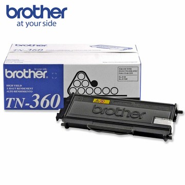 Brother TN-360BK 黑色原廠碳粉匣