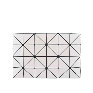 ISSEY MIYAKE BAO BAO LUCENT 4X6 亮面萬用手拿包(白色) BB93AG055 01