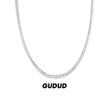 官方正品王嘉爾同款古巴項鏈NK素鏈男生潮牌高級感痞帥百搭送男友