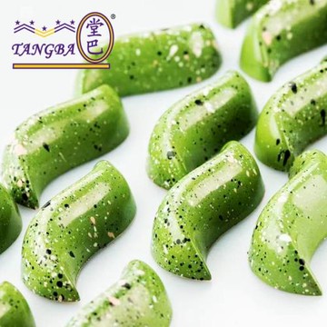 tangba堂巴 28連S形巧克力模具 大板異形PC硬模弧形烘焙模具2386