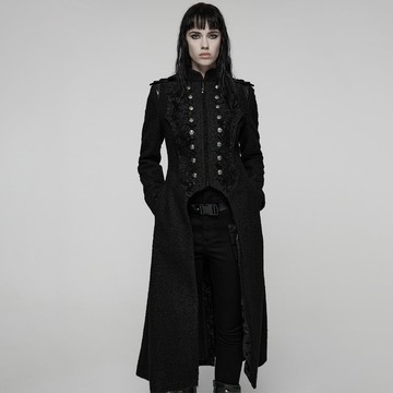 哥德公羊魔法師雙排扣呢料外套
