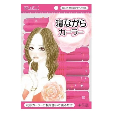 STYLE NOBLE 睡眠專用柔軟髮捲 Set 6  4531515004857  粉紅色  1包